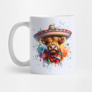 Cinco de Mayo Cow Mug